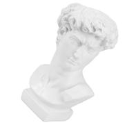 Homoyoyo Porte-Stylo Décoratif en Résine Statue de David Moyen Pot à Crayons Multifonction pour Bureau et Maison Objet D’Ornement Minimaliste et Original Rangement Compact et Design