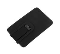 Homoyoyo Porte Téléphone Silicone Adhésif Fin Support Arrière pour Carte de Crédit Poche Portefeuille Pratique pour Coque Smartphone