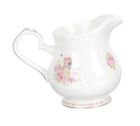 Homoyoyo Pot à Lait Céramique Petit Modèle Pichet Crème Doré Décoratif Résistant et Pratique pour Café Maison Restaurant et Café