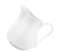 Homoyoyo Pot à lait en porcelaine 500 ml - Pot à lait classique pour café et thé - Design élégant idéal pour servir du lait, de ou des sauces, stable et élégant