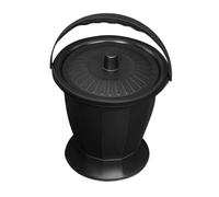 Homoyoyo Pot de Chambre Portable pour Adultes Urinoir et Crachoir Réutilisable et Compact avec Couvercle Étanche Stable et Facile à Nettoyer pour Voyage et Usage Extérieur