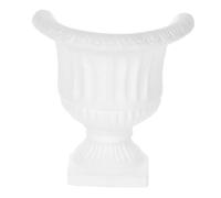 Homoyoyo Pot de Fleurs Mural Vintage Plâtre Léger et Portable Vase Demi-Mur Rétro pour Décoration Intérieure Jardinière Murale Unique pour Arrangements Floraux et Style Classique