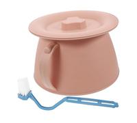 Homoyoyo Pot de Nuit Portable Plastique avec Couvercle Urinal et Pot de Chambre Épais Robuste et Polyvalent pour Garçon Fille Personnes Âgées et Bébés Usage Domestique Hospitalier et
