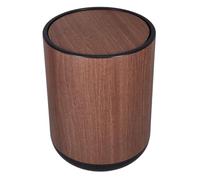 Homoyoyo Poubelle Plastique Double Compartiments avec Couvercle Abattant Bac à Déchets Grain et Robuste pour Maison Bureau Salle de Bain