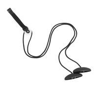 Homoyoyo Poulie D’entraînement Épaule Noire 1 Pièce Bandes Élastiques pour Musculation, Renforcement du Cou et Haut du Corps, Équipement Fitness à Domicile, Accessoire Physiothérapie