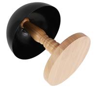 Homoyoyo Présentoir Autoportant en Bois Foncé avec Socle Support Vertical pour Casquettes et Perruques Support de Table Polyvalent pour Rangement et Décoration Intérieure