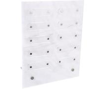 Homoyoyo Présentoir D'échantillons D'ongles Support Tableau De Nuancier En Acrylique Pour Salon De Manucure Maison Et Pratique Du Nail Art