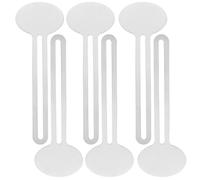 Homoyoyo Presse-tubes Dentifrice Métalliques Lot De 6 9x2,5 Cm Outil Presseur Clé Distribution Précise Salle De Bain Usages Cosmétiques Et Colle