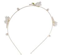 Homoyoyo Princesse avec Détails Floraux Accessoire pour Mariages Fêtes et Style