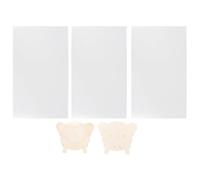 Homoyoyo Protection Anti-éclaboussures Panneau Solide Protégeant Coins en Pvc Blanc pour Bac à Litière de Chat pour Chats Urinant Bords
