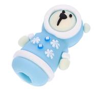 Homoyoyo Protection pour Ciseaux à Cuticules Silicone Ours Couverture Protectrice pour Pinces à Cuticules Étui Pratique et Sûr pour Outils de Pédicure