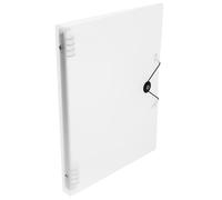Homoyoyo Protège-document Transparent Mat Reutilisable Couverture Classeur et Résistant PP Protection Portable pour Carnet Notes et Reliure