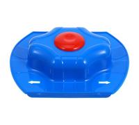 Homoyoyo Protège-Doigts Cuisine pour Mandoline Protège-Mains Anti-Coupure en Plastique Solide Poussoir de Sécurité Multifonction pour Découpe de Légumes Fruits et Ail - 1 Pièce