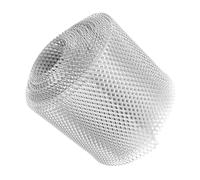 Homoyoyo Protège-Gouttière en Alliage d'Aluminium 15 CM X 12 M, Grille Anti-Débris et Feuilles, Protection pour Système de Gouttière de Toiture, Installation Soi-Même