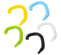 Homoyoyo Protège-Oreilles en Silicone Souple Lot de 5 Pièces Multicolore Anti- et Anti-Dérapant pour Masque Accessoire Confortable Corde Suspendre Usage Quotidien Bureau École et