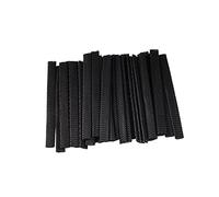 Homoyoyo Protège-pinceaux en PE Élasticité de Maquillage 100pcs en Maille Noire pour Protéger les Poils, Rangement Voyage