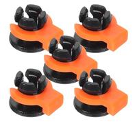 Homoyoyo Raccords Imprimante 3d Clips de Tube 4 Mm Kit 10 Pièces Plastique Fixation Fiable Couplage Bowden Support Hotend Accessoires Conviennent Usage Industriel Bricolage