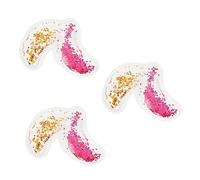 Homoyoyo Rafraîchissants Yeux U-Forme 6Pcs Réutilisables Gel Anti-Poches Soin des Yeux pour Adultes pour Détente et Récupération Effet Froid