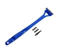 Homoyoyo Rasoir Manuel pour Dos Corps Épilateur à Lames Réglables Utilisable sur Peau Sèche ou Humide Outil de Rasage de Voyage