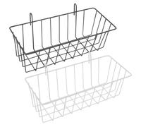 Homoyoyo Râtelier à Foin pour Lapin - 2 Pièces Porte-Foin en Métal Durable Mangeoire Suspendue pour Lapins Et Cobayes Distributeur De Nourriture Pratique pour Cage à Lapin