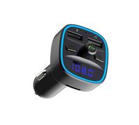 Homoyoyo Récepteur Voiture Multifonction avec Écran LED USB et Charge Rapide Compatible Smartphone et Micro Kit Audio Auto