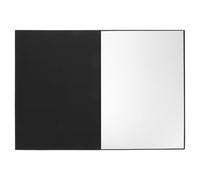 Homoyoyo Réflecteur Pliable en Carton A4 pour Photographie Panneau Réfléchissant Double Face Blanc et Argenté Diffuseur de Lumière Portable pour Bijoux Nature Morte et Produits