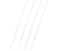 Homoyoyo Règle de Mahjong Cristal Noire Transparente 380 Mm Bâton Poussoir de Mahjong Mini Précis pour Jeu de Société à Domicile Lot de 4 Pousseurs de Tuiles