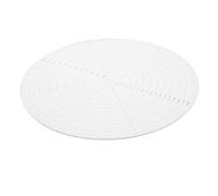 Homoyoyo Règle de Matelassage Acrylique Transparent avec Centre Rond Gabarit de Couture Multifonction pour Projets de Bricolage et Patrons de Quilting