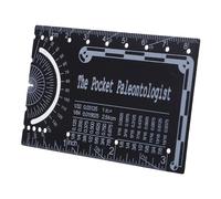 Homoyoyo Règle d'Échelle de Poche Robuste Rapporteur et Compas pour Ingénierie Civile et Mécanique Outil Industriel Portable pour Usage Quotidien