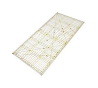 Homoyoyo Règle Patchwork Couture Transparent Multifonction pour Quilting et Couture avec Graduation Angulaire Suspension