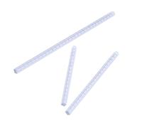 Homoyoyo Règles Transparentes pour Dessin Précis Set de 3 en Acrylique Outil de Mesure Multi-angle pour Architectes et Artistes