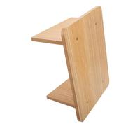 Homoyoyo Repose-pieds En Bois Petit Taille, Tabouret Multifonction Antidérapant, Marchepied Solide En Chêne, Usage Bureau Assis-debout, Support Ergonomique Pour Garçon Et Filles Et Toilette Turque