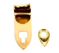 Homoyoyo Repose-pouce Métallique pour Saxophone Droit Coussin, Crochet Stable pour Saxophone Ténor et Alto, Accessoire de Remplacement Ergonomique pour Instrument à Vent - Installation