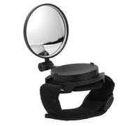 Homoyoyo Rétroviseur de Vélo à Porter au Poignet Bracelet Ajustable, Miroir Pivotant 360° Grand Angle, Accessoire Cyclisme Léger et Compact pour Sécurité en Extérieur