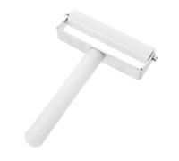 Homoyoyo Rouleau Applicateur en Silicone 8 Cm Blanc, Outil D'enroulement Manuel pour Pose sans Bulles de Films Protecteurs D’écran Mobiles et Tablettes, Kit de Lissage Professionnel