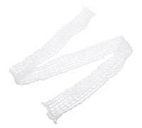 Homoyoyo Rouleau de Filet à Viande en Polyester 1 Mètre pour Fumage et Cuisson Filet à Saucisse pour Barbecue Ficelle de Cuisson Résistante pour Jambon Saucisse et Rôti Usage