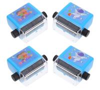 Homoyoyo Rouleaux Mathématiques Plastique pour Garçon et Filles 4 Sets avec Encre Mécanisme de Roulement Lisse, pour Maternelle et Pratique