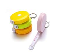 Homoyoyo Ruban à Mesurer Mini Rose Haute Précision avec Anneau Portable pour Couture Corps et Usage Extérieur