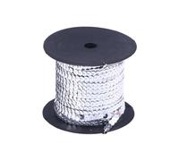 Homoyoyo Ruban à Sequins Plats Argenté Ruban Pailleté Élastique pour Couture DIY Décoration Robe de Mariée Yards par Rouleau