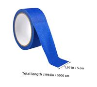 Homoyoyo Ruban Adhésif Bleu pour Imprimante Ruban de Masquage Multifonctionnel Peinture et Protection Murs Adhésif Propre sans Résidus pour Travaux DIY et Carrosserie