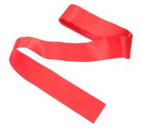 Homoyoyo Ruban de Sprint Double Face 5m X 10cm en Nylon Rouge, Corde D'arrivée pour Compétitions Scolaires, Équipement D'athlétisme Solide et Polyvalent, Accessoire Course Pied