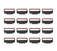 Homoyoyo Ruban Encreur Abs Noir et Rouge 24 Pièces Compatible Imprimantes Caisse Erc30/34 Tm-u220 U230 U210 Tm-u370 U300c Erc38, Recharge pour Imprimante Matricielle Bureau, Cartouche