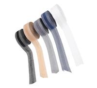 Homoyoyo Ruban Thermocollant pour Ourlet Pantalon 3 Mètres Polyester Noir Gris Blanc Bleu Adhésif Auto-fixant Couture DIY Travaux Manuels Tailoring