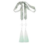 Homoyoyo Rubans Pour Cheveux Hanfu Avec Pompon Dégradé Accessoires Chinois Traditionnels Élastiques Pour Cheveux Vintage