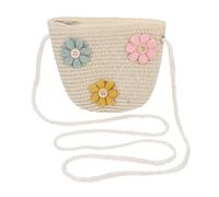 Homoyoyo Sac à Bandoulière Paille Tissée pour Mini Sac De Plage Pratique Et Élégant pour Activités Sorties Scolaires