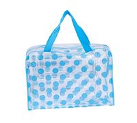 Homoyoyo Sac à Cosmétiques Transparent PVC Imperméable et Résistant aux Éclaboussures pour Rangement de Voyage et Utilisation Quotidienne