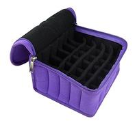 Homoyoyo Sac de Rangement pour Huile Essentielle Cases Protection Épaisse Trousse Voyage Organisateur pour Bouteilles Cosmétiques Portable Couleur Aléatoire