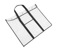 Homoyoyo Sac de Rangement pour Tableau à Dessin avec Boutons-Pression Capacité Résistante et Portable pour Artistes et Étudiants Organiseur Transparent pour Œuvres et Fournitures