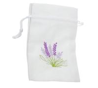 Homoyoyo Sachet Vide Coton avec Cordon Motif Lavande Élégant Parfumé pour Armoires et Voyages Pochette Portable