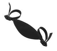 Homoyoyo Sangle de Plongée 5mm à Boucle Réglable Noire, Bandeau Élastique Anti-emmêlement pour Cheveux, Accessoire Confortable et Protecteur pour Snorkeling et Plongée sous-Marine